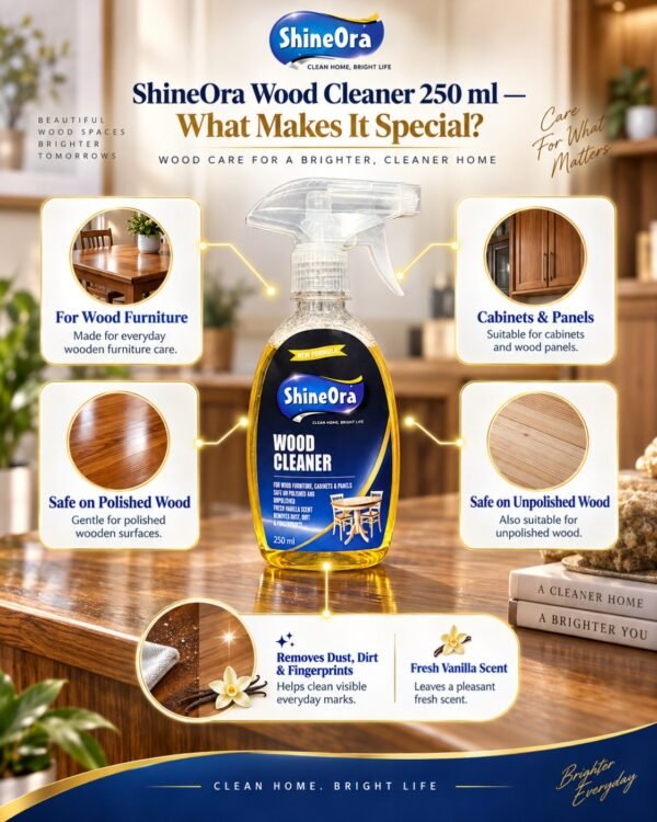ShineOra Wood Cleaner – 250 ml