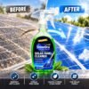 Shineora solar penel before & after 250ml ShineOra Solar Panel Cleaner β 250 ml