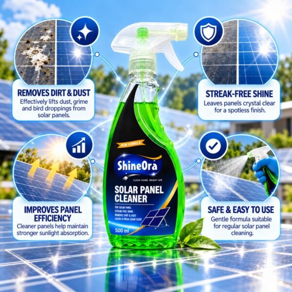 Shineora solar penel specil ShineOra Solar Panel Cleaner β 500 ml